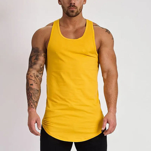 เสื้อกล้ามออกกำลังกายผู้ชายแบบเรียบ ดีไซน์เองได้ ไม่มีแขน เสื้อกีฬา เสื้อกล้ามฟิตเนส เสื้อกล้ามโชว์กล้ามเนื้อ เสื้อยืดผู้ชาย - Product Image 2