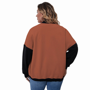 Chaqueta Varsity Corta de Lana para Mujer, Estilo Béisbol Vintage, Chaqueta Bomber Universitaria con Letras - Product Image 3