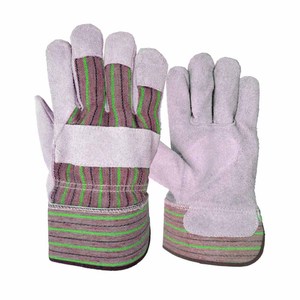 Guantes de Trabajo de Cuero Vacuno de Primera Calidad, Guantes de Seguridad Industriales, Protección Personal, Guantes de Construcción Duraderos - Product Image 6