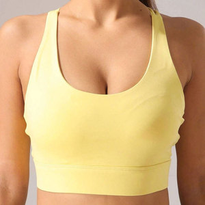 2026 Women’s <b>Leopard</b> <b>Print</b> Plus Size Fitness Bra Deep V Neck Cross Back Strappy Yoga Workout <b>Top</b> Removable Pads Breathable <b>High</b> - Product Image 1