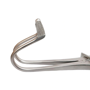 Écarteur buccal Fergusson-Ackland en acier inoxydable, instrument chirurgical avec mécanisme de verrouillage à cliquet et cadre réglable - Product Image 5