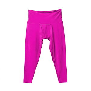 Leggings Largos para Hombre, Color Gris Sólido, Cintura Elástica, Transpirables, de Spandex y Nailon, Pantalones de Compresión - Product Image 6