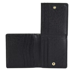 Cartera Clásica de Cuero Negro para Hombre, Tarjetero, Cartera Corta y Ligera para Hombre - Product Image 2
