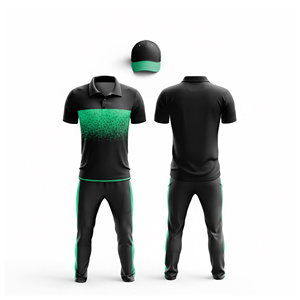 Camiseta y Pantalones de Cricket Sublimados de Secado Rápido |   Uniforme Completo de Cricket para Hombres, Mujeres y Jóvenes, Camiseta Polo y Pantalones - Product Image 6