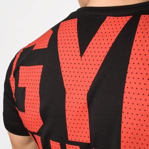 เสื้อยืดไซส์ใหญ่ขายส่งคุณภาพสูง เสื้อยืดออกกำลังกายผู้ชาย เสื้อผ้ากีฬาผู้ชาย เสื้อยืดวิ่งผ้าฝ้ายผสมสแปนเด็กซ์สั่งทำได้ - Product Image 6