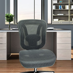 Silla de oficina versátil con respaldo de malla duradero Diseño ergonómico de lujo multifunción a prueba de polvo Hecho de plástico - Product Image 4