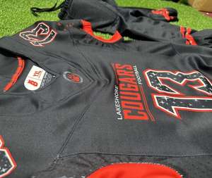 Jersey de Fútbol Americano Personalizado de Moda 2026, Logotipo/Número Cosido Personalizado, Ligero y Elástico, Ropa Deportiva Protectora para Equipos - Product Image 2