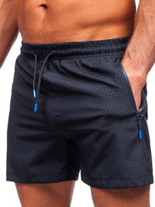 Shorts décontractés pour hommes grande taille 2026 de haute qualité avec cordon de serrage, respirants, couleur et logo personnalisables, séchage rapide - Product Image 2