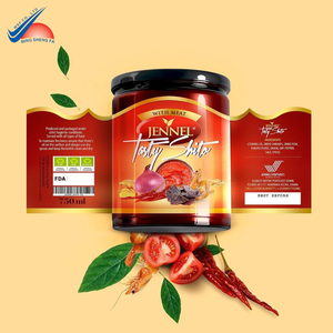 Etiquetas para contenedores de alimentos con logotipo personalizado | Pegatinas impresas duraderas para preparación de comidas y uso en comestibles - Product Image 1