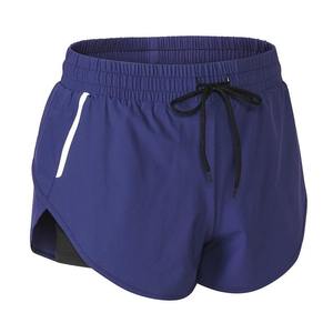 Shorts de sport personnalisés pour femmes, shorts de yoga respirants et extensibles, vêtements de sport pour la course à pied, service OEM. - Product Image 3