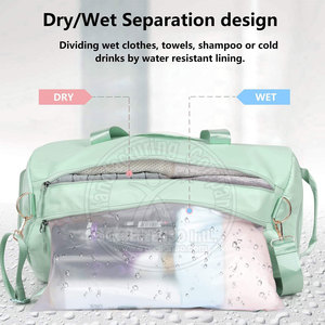 Sac de sport pour la gym avec compartiment séparé pour chaussures, sac de sport léger pour la remise en forme, pour la vente en gros et les marques privées - Product Image 3