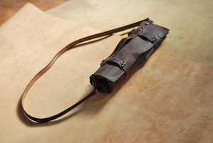 Bolsa de Cuero Premium para Cuchillos de Chef, Organizador de Cocina para Restaurante, Resistente a Olores, de Alta Resistencia, Cómoda Funda para Utensilios de Cocina - Product Image 5