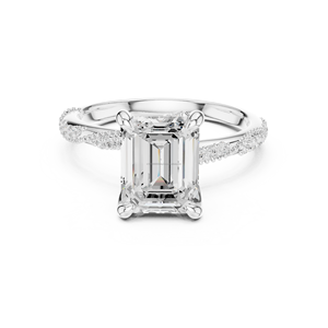 Bijoux Rosey Bague éternité en or de luxe 10 carats - Product Image 6