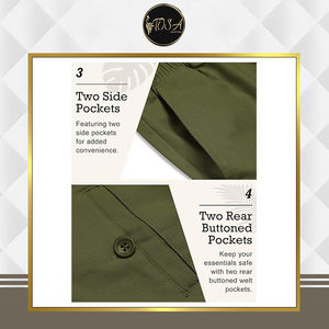 El Mejor Distribuidor del Mundo Ofrece Pantalones Casuales de Lino Ligeros de Corte Regular y Calidad Genuina para Hombre a un Precio Impresionante - Product Image 5