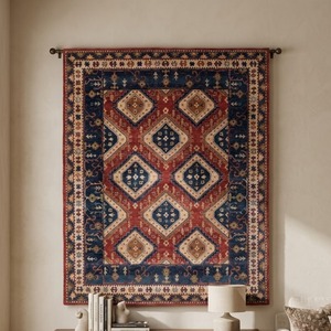 Alfombra moderna de lana hecha a mano con patrones de superficie distintivos para un elegante piso y decoración de interiores. - Product Image 6