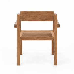 Solid <b>Teak</b> Wood Outdoor Armchair Handmade Garden Patio <b>Chair</b> for Hotel Resort Villa Restaurant Furniture - Product Image 3