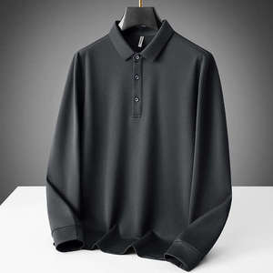 <b>Men</b> Retro Stripe Zipper Polo Shirt Breathable Cotton <b>Short</b> Sleeve Casual Summer Street Fashion Top - Product Image 1