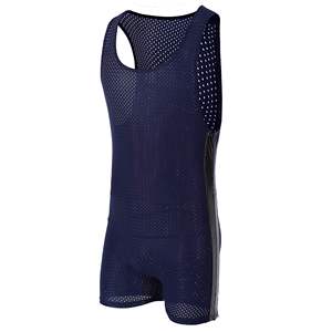 Combinaison de lutte personnalisée 100% Spandex/Polyester extensible, légère, respirante, dernières tendances pour les collèges et universités - Product Image 6