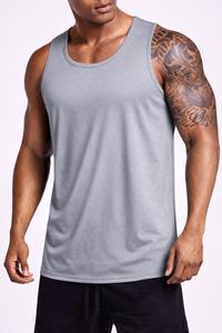 Débardeur de sport pour homme, léger, respirant, en mesh, personnalisable avec logo OEM ODM. - Product Image 3