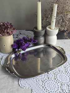 Meilleur plateau de service en métal élégant, plateau de service alimentaire pour mariage, hôtel et restaurant, article de décoration pour la maison - Product Image 2