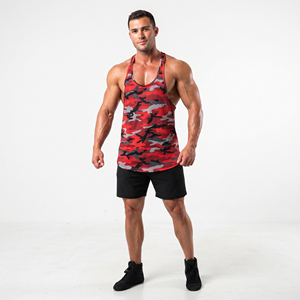Débardeur Camouflage Oversize Homme Sans Manches pour Gym, Entraînement, Fitness, Musculation, Sport, Décontracté, Été, Streetwear - Product Image 1