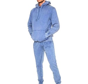 Chándal transpirable para hombre con lavado ácido, totalmente personalizado, nueva moda, gran oferta, chándal de alta calidad con lavado ácido a precio asequible - Product Image 3