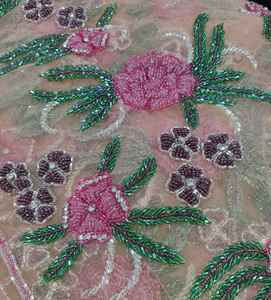 Fabricante de Tela de Encaje con Cuentas y Bordados de Alta Calidad para Vestidos de Novia y Vestidos de Noche – Suministro al por Mayor Personalizado - Product Image 3