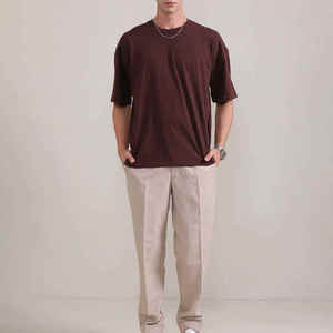 Camiseta Oversize de Alta Calidad, Gruesa, Holgada y Transpirable para Hombre, con Hombros Caídos - Product Image 6