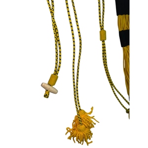 Aiguillette Militar Amarilla y Negra Trenzada para Uniforme Ceremonial - Product Image 3