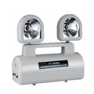 Industrial Grade Plastic 6000k <b>LED</b> Emergency KT 2200EL <b>Rechargeable</b> Lamp Vietnam Kentom AC 220V/50Hz 3.7V 2200mAh 120 mA - Product Image 3