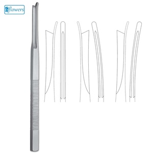 ชุดเครื่องมือผ่าตัดสแตนเลสแบบแมนนวลสำหรับงานศัลยกรรมตกแต่งจมูก ยี่ห้อ Six Flowers/OEM สีเงิน ได้รับการรับรองมาตรฐาน CE ระดับ Class I รุ่น F9-391 ขนาด 18 ซม. - Product Image 1