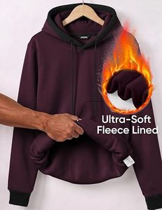 Oferta Destacada: Sudaderas de Invierno para Hombre de Alta Calidad, 100% Algodón, Forro Polar, Impermeables, Ecológicas, Gruesas, de Secado Rápido y Corte Regular - Product Image 4