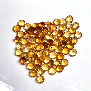 พลอยซิทรินธรรมชาติ 923 เม็ด ขนาด 4x3 5x3 6x4 7x5 8x6 มม. รูปไข่ 4-7 มม. ทรงกลมเหลี่ยมเพชรพลอย น้ำหนักรวม 550 กะรัต ขายส่งโดย Iroc Sales sunehla gemstones ราคา 275 ดอลลาร์สหรัฐ - Product Image 3