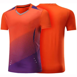 Camiseta de Voleibol Unisex de Punto Sólido, Alta Calidad, Transpirable, de Secado Rápido, 100% Poliéster, Protección UV - Product Image 4