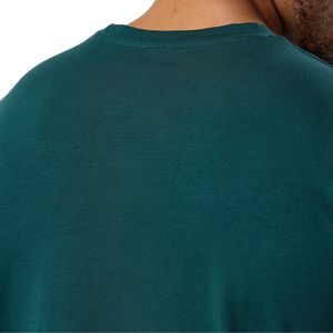 T-shirt en jersey vert foncé pour hommes, à manches courtes, pour la gym, l'entraînement, respirant, léger, pour la course à pied, le fitness, les vêtements de sport décontractés - Product Image 5