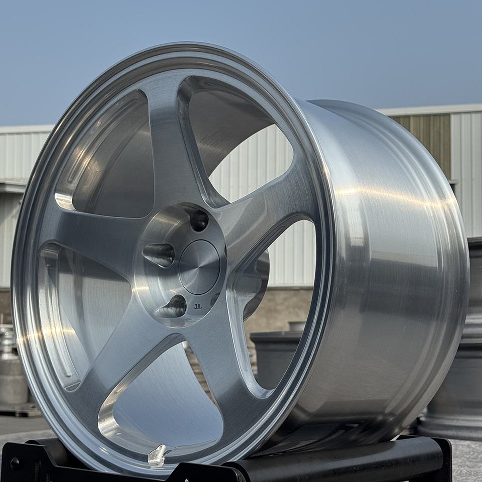 Custom Brushed Forged Monoblock Racing Car Wheel Rims 18 19 20 21 22 23 ...