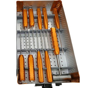 Juego de Instrumentos Quirúrgicos Manuales Reutilizables de Acero Inoxidable UBE Spine GS-DF-0010 Clase II con Agarre para Espejo Endoscópico Unilateral - Product Image 2