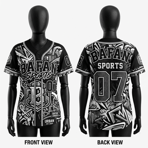 Maillot de baseball en molleton français 280 GSM, couleur olive, manches contrastées, rayures, logos appliqués, PremiumX, maillot de baseball pour femmes - Product Image 4