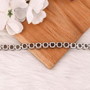 Luxury Natural Smoky Quartz 925 Sterling Silver Tennis <b>Bracelet</b> Jewelry for Unisex - Product Image 4