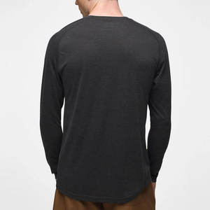 Camiseta de Yoga para Hombre con MOQ Bajo, Lisa, Teñida, con Logotipo Personalizado, Camiseta de Yoga Moderna para Hombre, Ropa Deportiva para Hombre - Product Image 2
