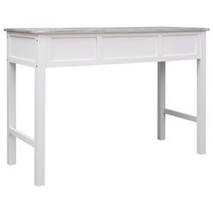 Escritorio de madera gris 43,3 "x 17,7" x 29,9 "para uso en computadora - Product Image 5
