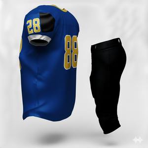 Tenue d'équipe personnalisée de qualité supérieure, respirante, à manches courtes, uniforme de football américain pour adultes, ensemble de maillots de football pakistanais - Product Image 3