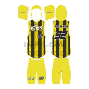 Maillot de football 7v7 personnalisable avec logo d'équipe, coupe ajustée, compression, multi-extensible, maillot de football 7v7, maillot de soccer - Product Image 3