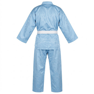 Uniforme de Taekwondo para Niños, Dobok con Cuello en V, Traje de Entrenamiento con Cintura Elástica - Product Image 4
