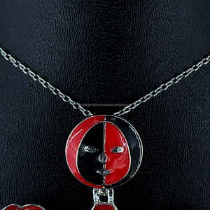 Personalizado rojo VVS Moissanite Logo colgante helado brillante corte diamante 925 Plata oro chapado Hip Hop letra esmalte colgante fiestas - Product Image 2