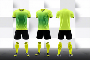 Bulk-aanpassing van hoogwaardige voetbalsets, met een breed scala aan kleurencombinaties en volledig bedrukte voetbalsets - Product Image 5