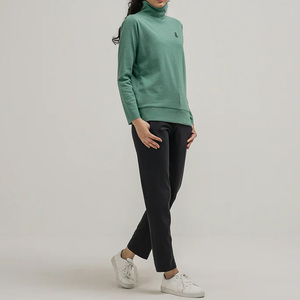 Camiseta Casual de Verano para Mujer, Cuello Redondo, 100% Algodón Orgánico, Logotipo, Transpirable, Ecológica - Product Image 3