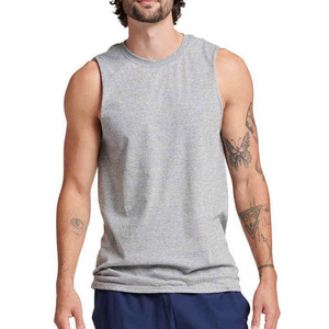 Nouveau Débardeur de Sport Personnalisé 2026 en Coton de Haute Qualité pour Musculation, Fitness, Sans Manches, Séchage Rapide et Respirant - Product Image 5