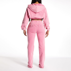 Ensemble de survêtement décontracté pour femme, coupe ajustée, sur mesure, le plus vendu - Product Image 3