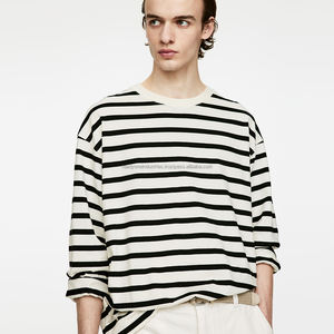 Camiseta de gran tamaño Plain Crop Boxy 3D Print Blank Heavyweight T Shirt - Product Image 1